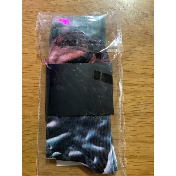 Linkin Park FZ Bubble Texture Embroidered Socks From Zero Album - Picture 4 of 4